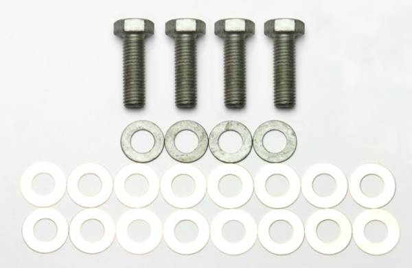 Wilwood - Wilwood Bolt Kit - M14-2 x 45mm Hex Head w/ Washers and Shims - 4 Pack