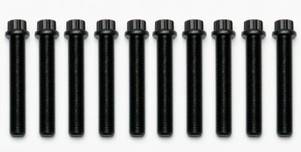 Wilwood - Wilwood Bolt Kit 1/2-20x3.00 LG 12 PTCS - 10 Pack Black