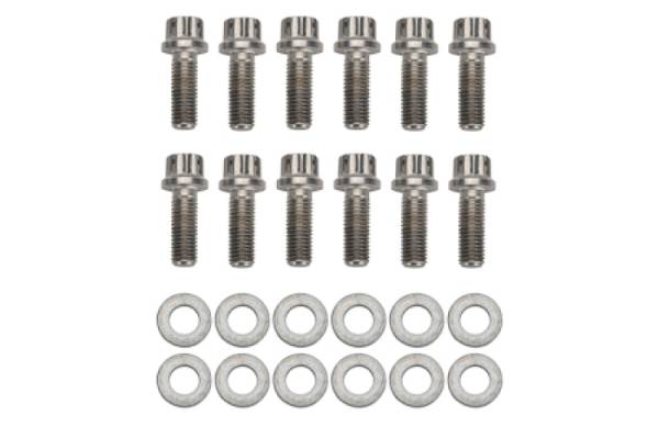 Wilwood - Wilwood Bolt Kit - Hat/Rotor 1/4-28x.75 12 Pt Stainless