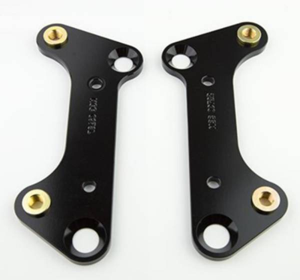 Wilwood - Wilwood Brackets (2) - Front Drag - HD 67-69 Camaro 64-72 Nova