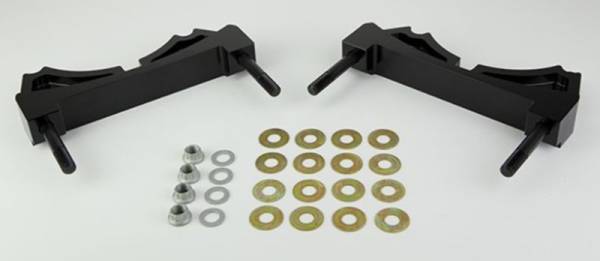 Wilwood - Wilwood Brackets (2) - w/Mounting Kit -W4A - P-Brake Kit 14in Rotor