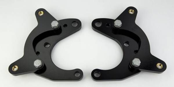 Wilwood - Wilwood Brackets (2) - HD Front - 65-76 A-Body Drum Mopar 11in Rotor