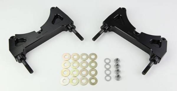 Wilwood - Wilwood Brackets (2) - w/Mounting Kit - SL4R - P-Brake Kit 13in Rotor