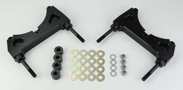 Wilwood - Wilwood Brackets (2) - w/Mounting Kit - SL4R - P-Brake Kit 14in Rotor