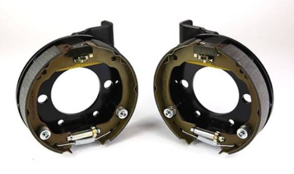 Wilwood - Wilwood Brackets (2) - Disc/Drum 2005+ Mustang 8.8in Offset (Less Caliper Brackets)