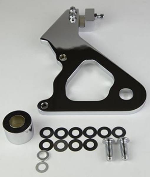 Wilwood - Wilwood Caliper Mounting Kit Chrome w/Bracket GP310 2000-Present Dyna