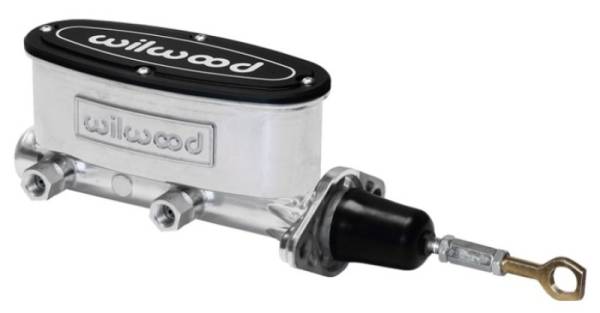 Wilwood - Wilwood High Volume Tandem M/C - 15/16in Bore Ball Burnished-W/Pushrod - Early Mustang