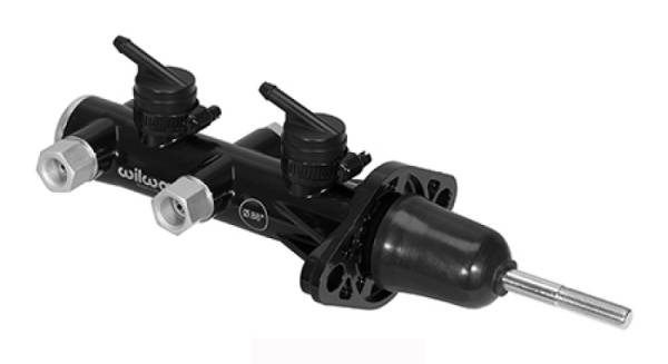 Wilwood - Wilwood Tandem Remote 1in Diameter Master Cylinder - Black