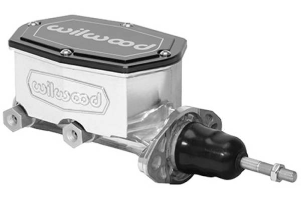 Wilwood - Wilwood Corvette C2 CompactTandem Master Cylinder - 7/8in Bore - Burnished