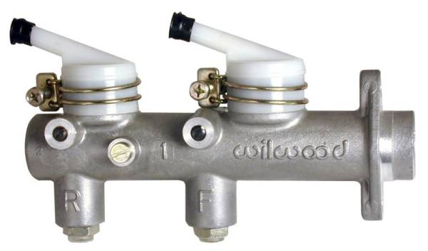 Wilwood - Wilwood Tandem Master Cylinder - 1in Bore w/ Remote Reservoirs