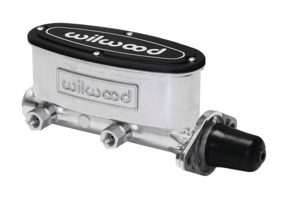 Wilwood - Wilwood High Volume Tandem Master Cylinder - 1 1/8in Bore Ball Burnished