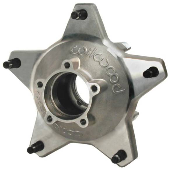 Wilwood - Wilwood Hub-Starlite 55 Rear - Standard Offset 5/8 C Studs-Drilled-Less Races