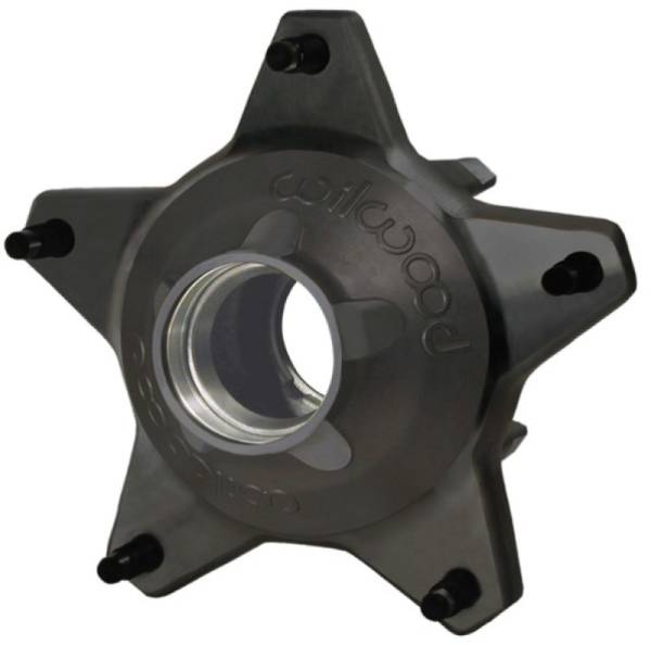 Wilwood - Wilwood Hub-Starlite 55 Front w/Snap-Cap Std. Offset 5/8 C Studs-Black