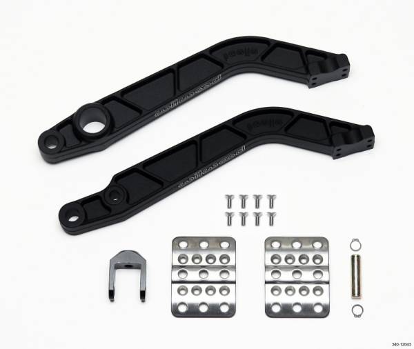 Wilwood - Wilwood Retrofit Kit Adj. Pedal - Brake / Clutch - Fwd. Swing Mount - 6.25:1