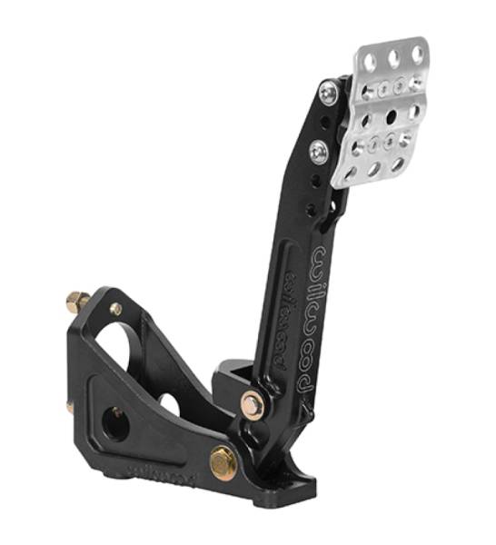 Wilwood - Wilwood Adjustable Single Clutch Pedal - Floor Mount - 5.25-6:1