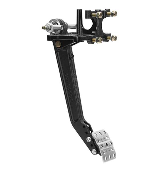 Wilwood - Wilwood Adjustable Tru-Bar Single Brake Pedal - Reverse Swing - 5.5-6.25:1