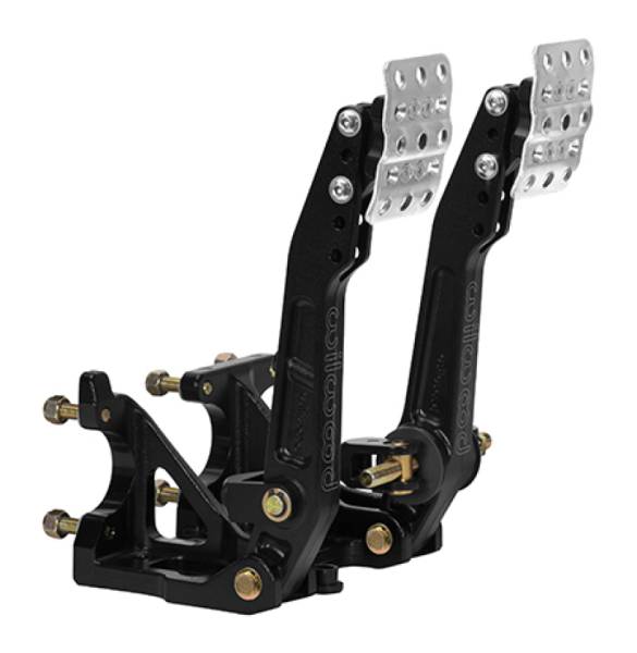 Wilwood - Wilwood Adjustable Balance Bar Brake w/ Clutch Combo - Floor Mount - 4.75-5.75:1