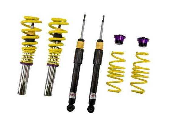 KW - KW Coilover Kit V1 Audi A4 S4 (8K/B8) w/o electronic dampening controlSedan FWD + Quattro