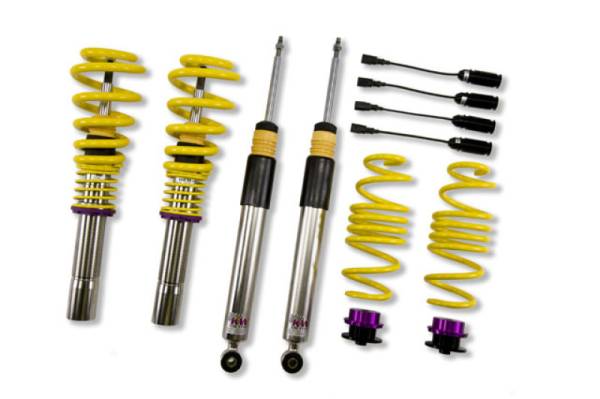 KW - KW Coilover Kit V2 Audi A4 S4 (8K/B8) w/ electronic dampening controlAvant Quattro All