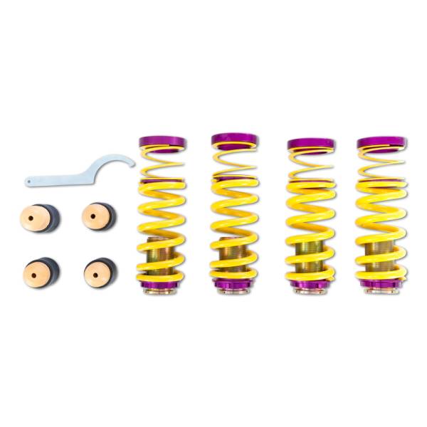 KW - KW H.A.S. Jaguar F-Type (QQ6) Height Adjustable Lowering Spring Sleeve-Over Kit