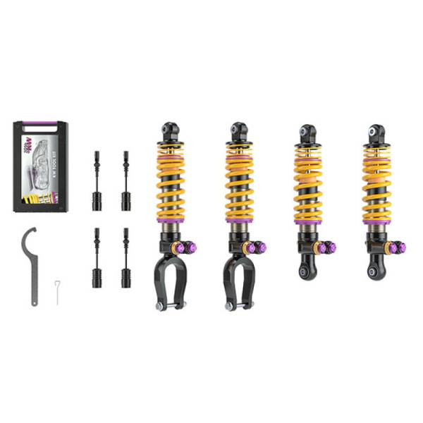 KW - KW Coilover Kit V5 2014+ Lamborghini Huracan (Incl Spyder) w/ NoseLift / w/o Elec. Dampers