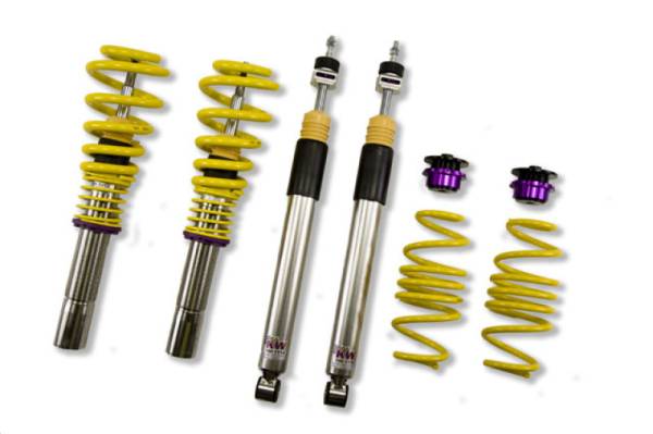 KW - KW Coilover Kit V3 Audi A4 S4 (8K/B8) w/o electronic dampening controlSedan FWD + Quattro