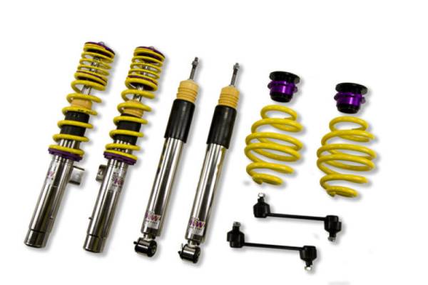 KW - KW Coilover Kit V3 BMW 3series E46 (346L 346C)Sedan Coupe Wagon Convertible Hatchback; 2WD