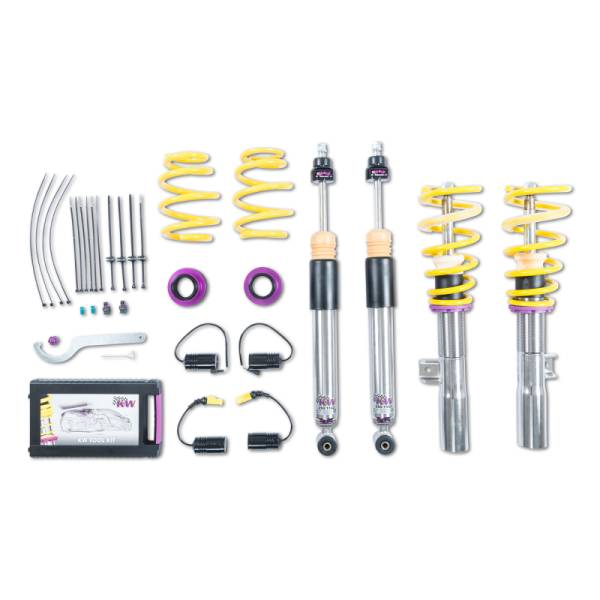 KW - KW Coilover Kit V3 2020+ Mercedes CLA 35/CLA 45 Coupe 4WD w/ Electronic Dampers