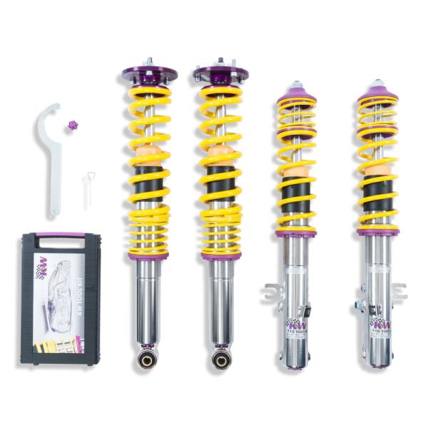 KW - KW Coilover Kit V3 Porsche 911 (964) Carrera 2; incl. Convertible + Targa