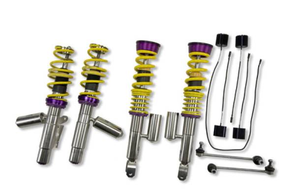 KW - KW Coilover Kit V3 Porsche 911 (997) Turbo Coupe w/ PASM (Must Deactivate PASM)