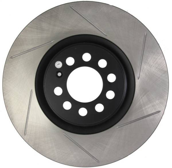 StopTech - StopTech Power Slot 3/99-06 Audi TT/00-06 TT Quattro / 03-05 VW Golf GTi Left Front Slotted Rotor