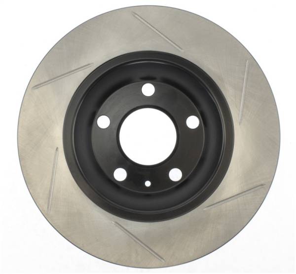 StopTech - StopTech Power Slot 04-09 Audi S4 Right Rear Slotted Rotor