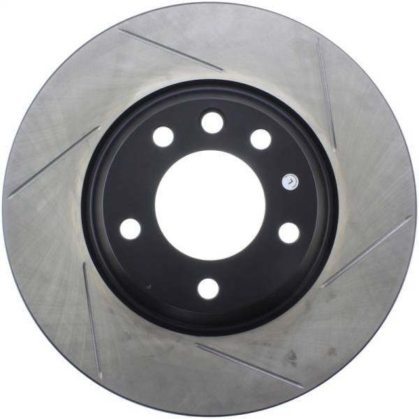 StopTech - StopTech Power Slot 07-10 Audi Q7 / 03-10 Porsche Cayenne Left Front Slotted Rotor