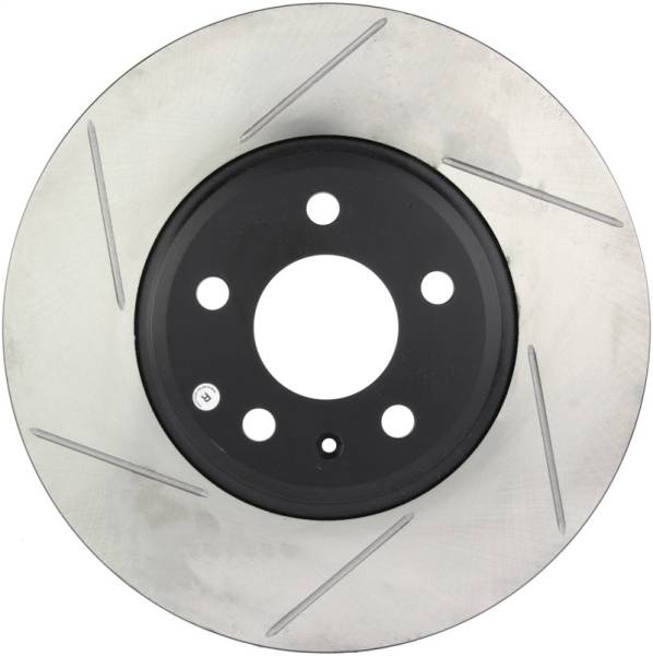 StopTech - StopTech 09-10 Audi A4 / 08-10 A5 / 10 Audi S4 Front Right Slotted Rotor