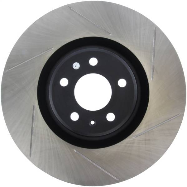 StopTech - StopTech Sport Slotted (CRYO) 12-18 Audi A6 Quattro / A7 Quattro Front Left Slotted Rotor