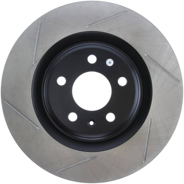 StopTech - StopTech Power Slot 12-13 Audi A6 Quattro/11-12 A7 Quattro / 10-13 S4 Rear Right Slotted Rotor