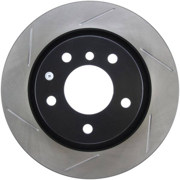 StopTech - StopTech Power Slot 00 BMW 323 Series/01-07 325 Series/99-00 328 Series Rear Right Slotted Rotor