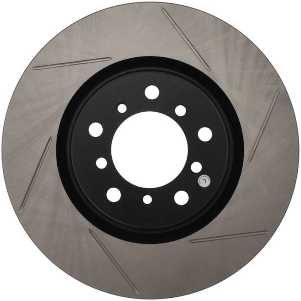 StopTech - StopTech Power Slot BMW (E46) Front Left Slotted Rotor