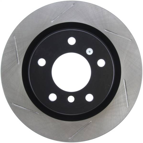 StopTech - StopTech Power Slot 06 BMW 325 Series/07-09 328 Series Rear Left Slotted Rotor