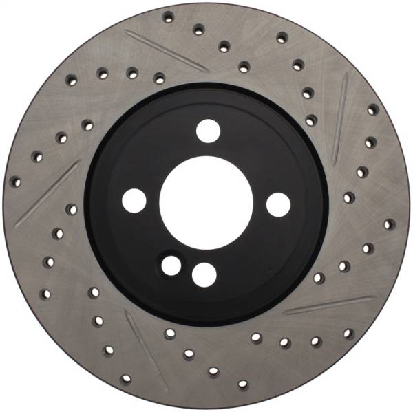 StopTech - StopTech Slotted & Drilled Sport Brake Rotor 07-13 Mini Cooper