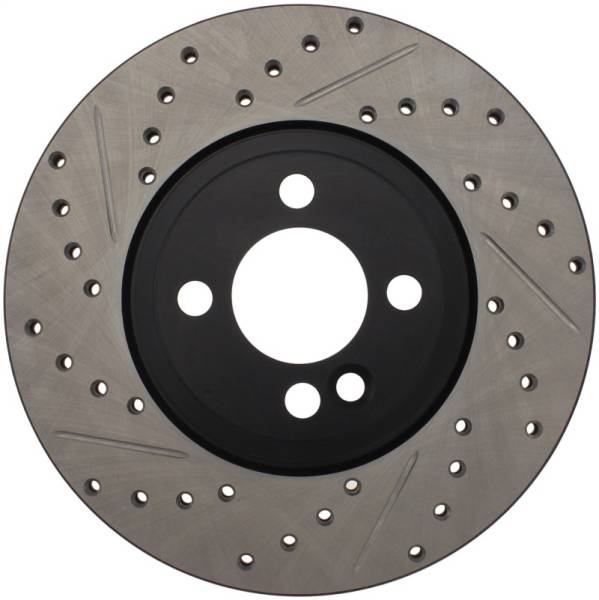 StopTech - StopTech Slotted & Drilled Sport Brake Rotor 07-13 Mini Cooper