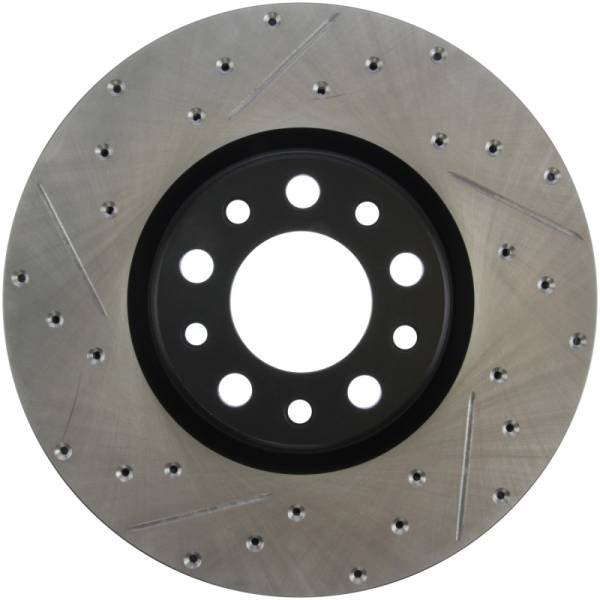 StopTech - StopTech 13+ Dodge Dart Performance Slotted & Drilled Front Right Rotor