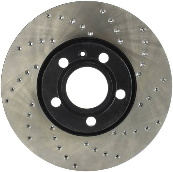 StopTech - StopTech 96-7/04 Audi A4 / 95-01 A6 / 7/98-05 VW Passat Left Front Drilled Rotor