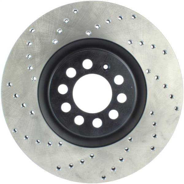 StopTech - StopTech 00-06 Audi TT Right Front Drilled Rotor