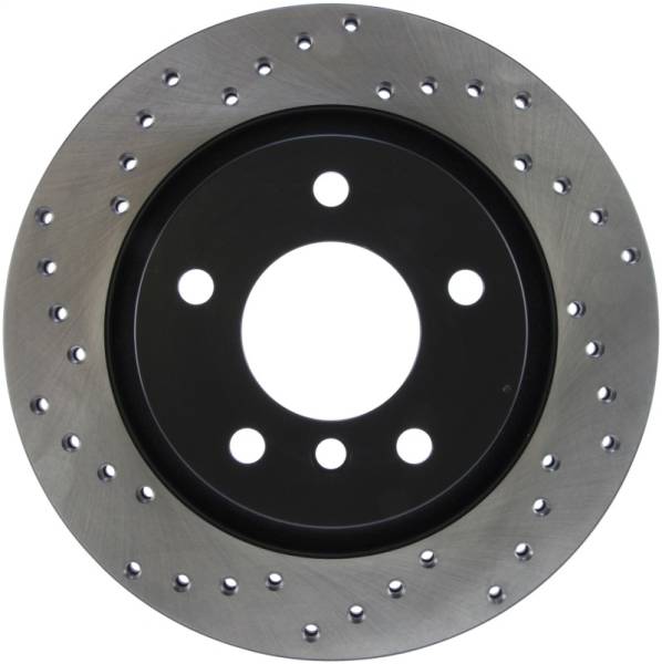 StopTech - StopTech 99-05 BMW 3-Series Drilled Right Rear Rotor