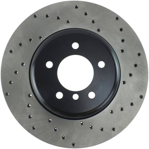 StopTech - StopTech 04-10 BMW 5-Series & 6-Series Drilled Left Front Rotor