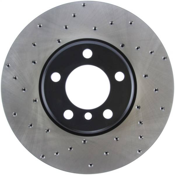 StopTech - StopTech 12-15 BMW 335i Drilled Right Front Rotor