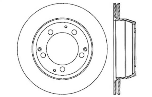 StopTech - StopTech Drilled Sport Brake Rotor