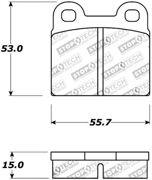 StopTech - StopTech Street Touring Brake Pads