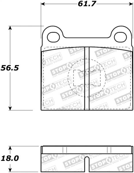 StopTech - StopTech Street Brake Pads